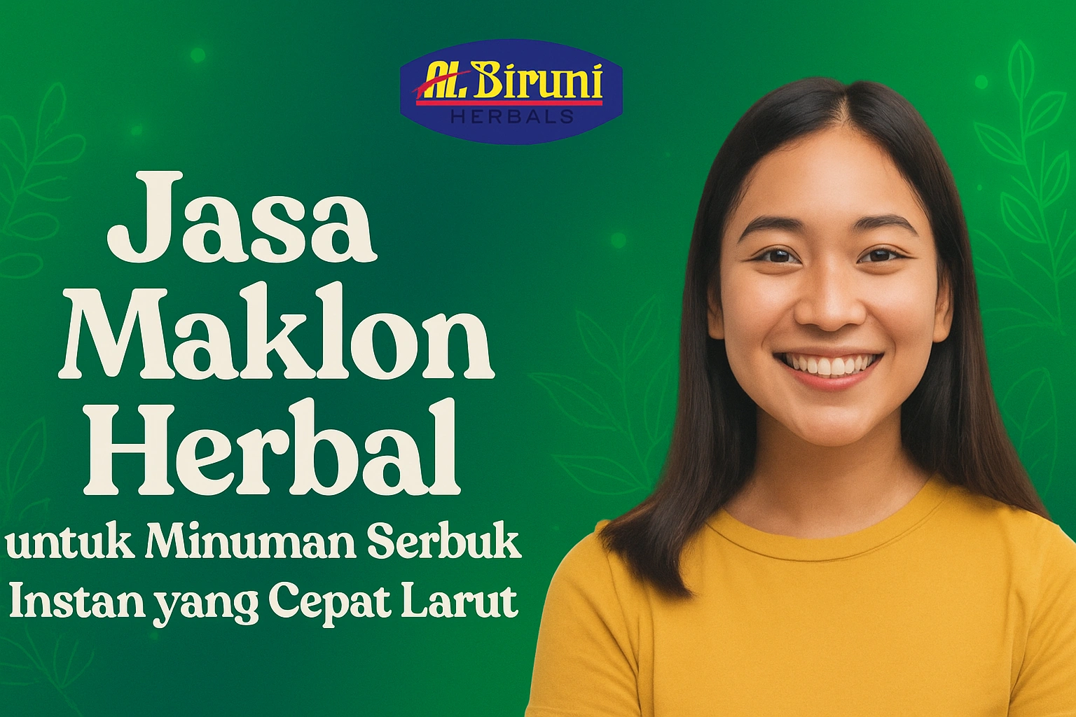 Jasa Maklon Herbal untuk Minuman Serbuk Instan yang Cepat Larut.